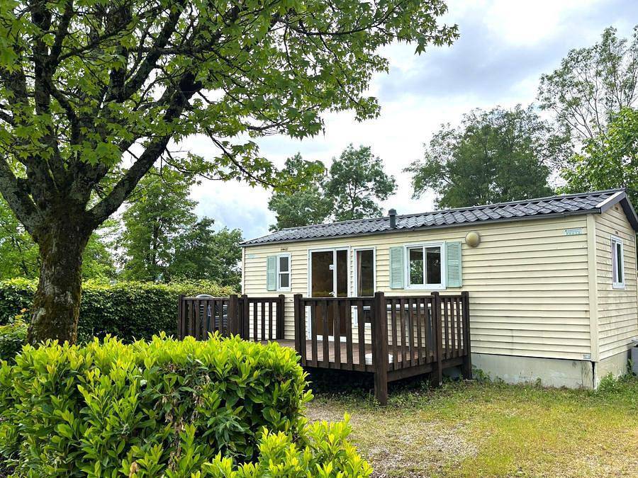 Camping Del Padel 3' Parc Walibi - Stacaravan 4 personen - Stacaravan 2 Slaapkamers 4 Personen in Les Avenières, La Tour-du-Pin und Umgebung