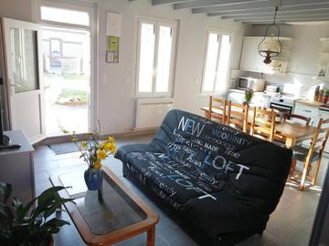 Gîte pour 4 personnes, avec terrasse et jardin à Saint-Pierre-en-Port
