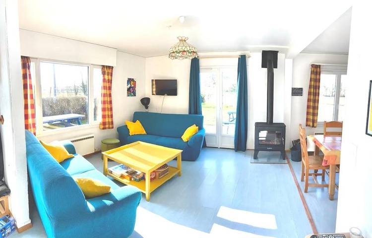 Maison de vacances pour 9 personnes, avec jardin et vue, adapté aux familles