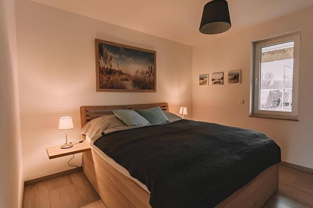 Haus 11 \"Wiesenpieper\" - Ferienhaus mit Sauna, Kamin und Meerblick in Pepelow, Salzhaff