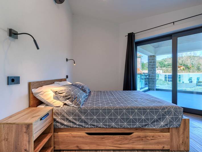 Ferienhaus für 6 Personen, mit Pool und Terrasse sowie Ausblick und Garten in Istrien - 4