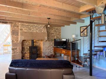 Gîte pour 4 personnes, avec jardin et terrasse, animaux acceptés dans Landrellec