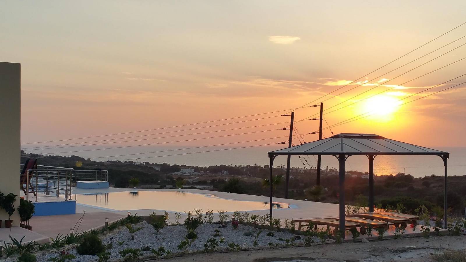 Ferienhaus mit privatem Pool und Meerblick in Mastichari, Kos