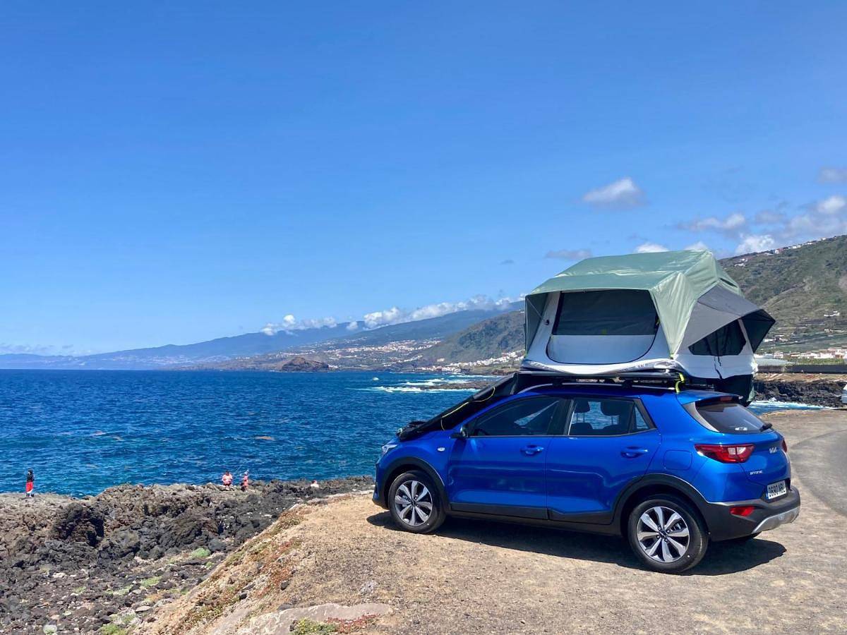 Rooftop tent - The best views of the island in Radazul Bajo, El Rosario