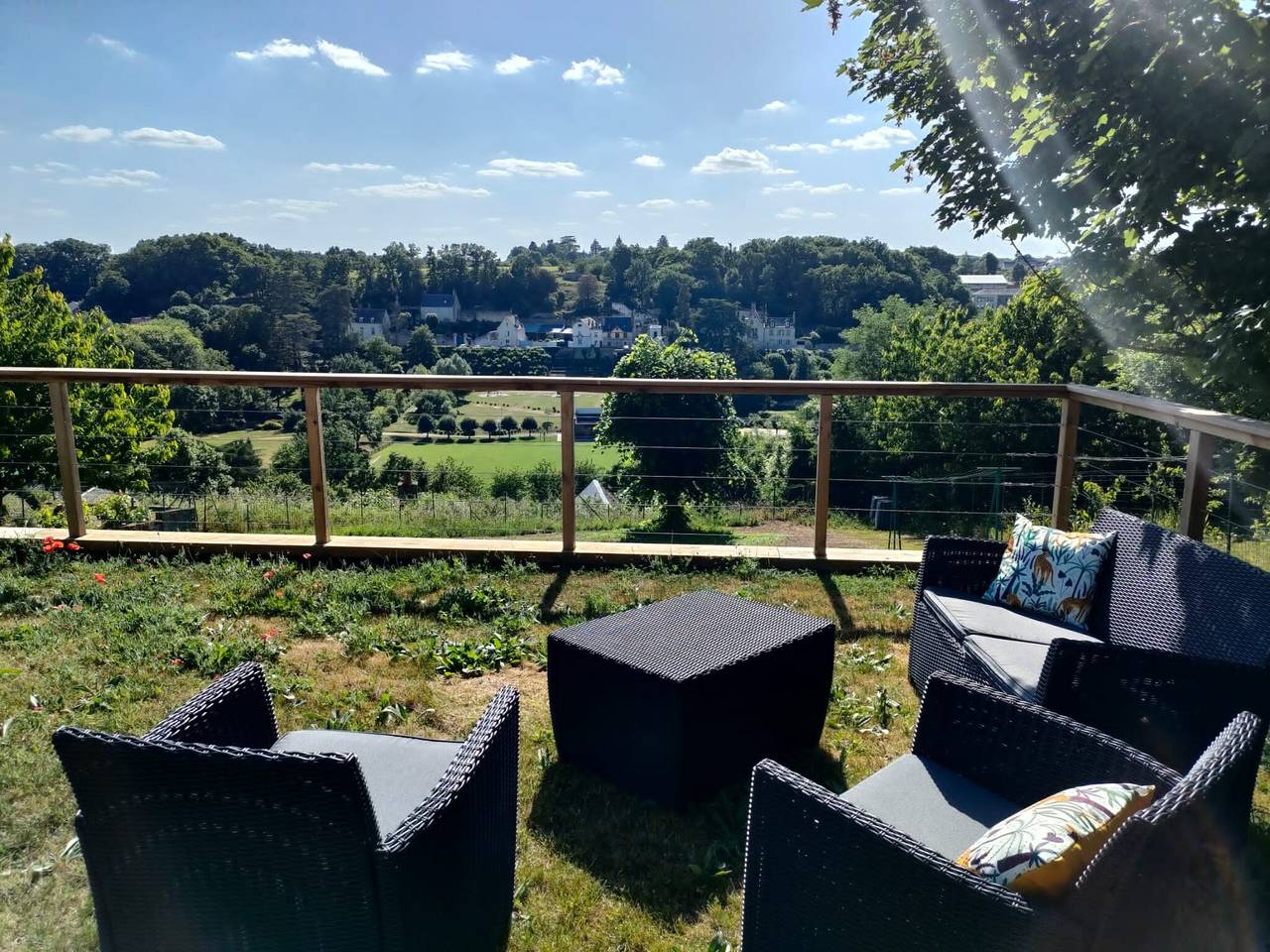Chambre d’hôtes « La Gâtine » avec piscine, terrasse et Wi-Fi à Rochecorbon in Rochecorbon, Région de Tours