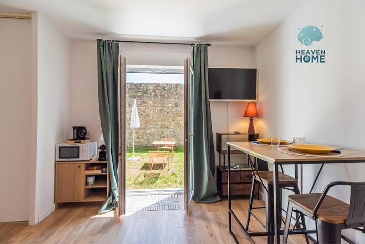 Appartement de vacances pour 2 personnes, avec Jardin