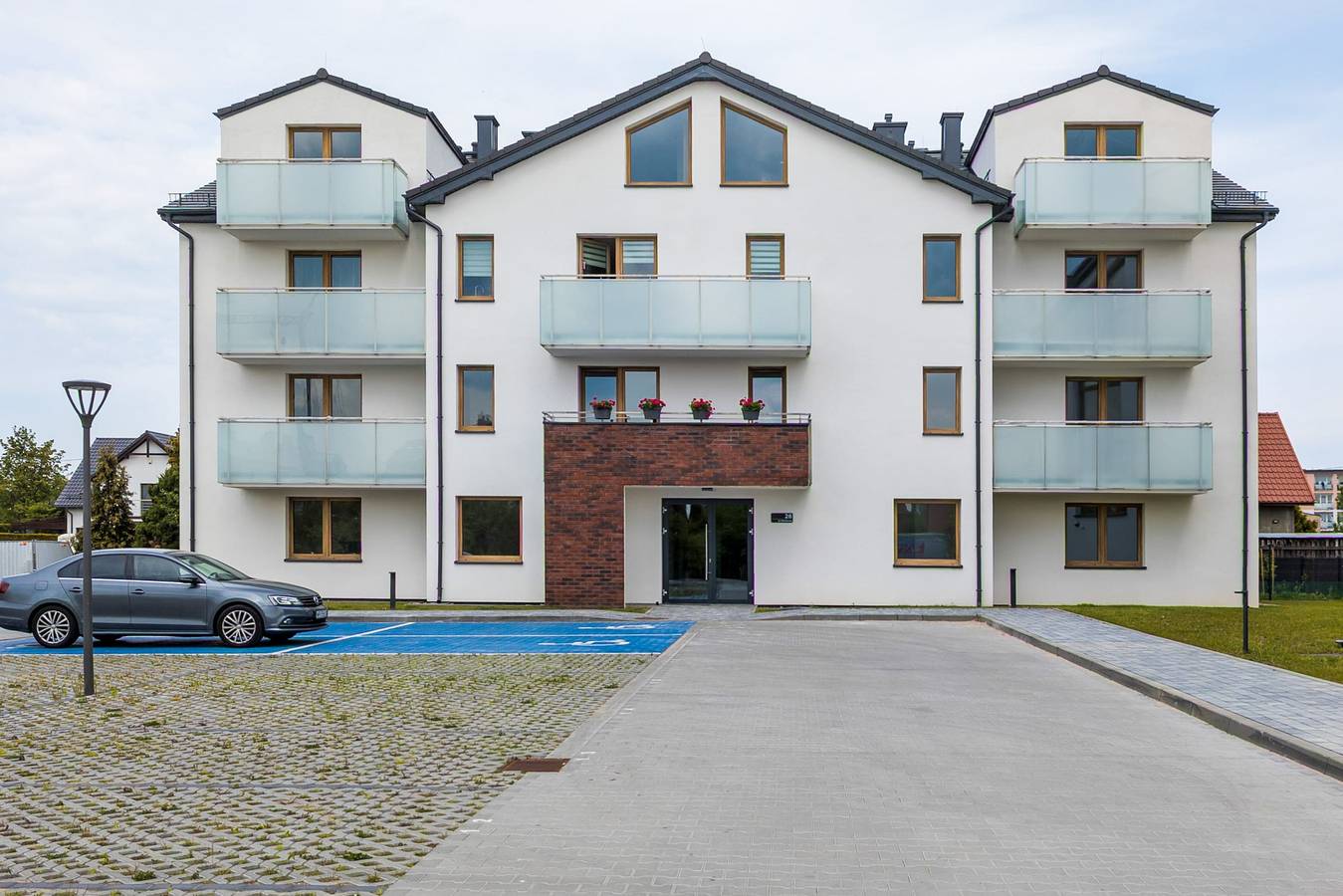 Ganze Wohnung, Comfortable Apartment in Puck | Balcony, Parking, Work Desk in Puck, Polnische Ostsee