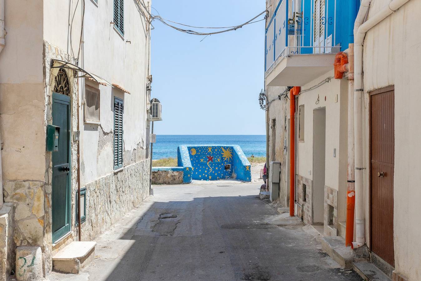 Casa de vacaciones 'Casa Sileno' con vistas al mar y Wi-Fi in Palermo, Provincia de Palermo