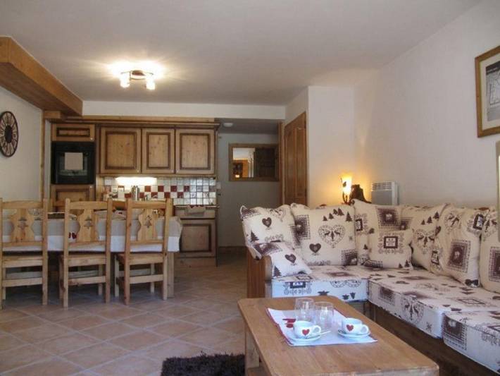 Apartamento entero, Apartamento para 6 personas, 3 habitaciones, piscina, Crest-Voland in Cohennoz, Albertville region