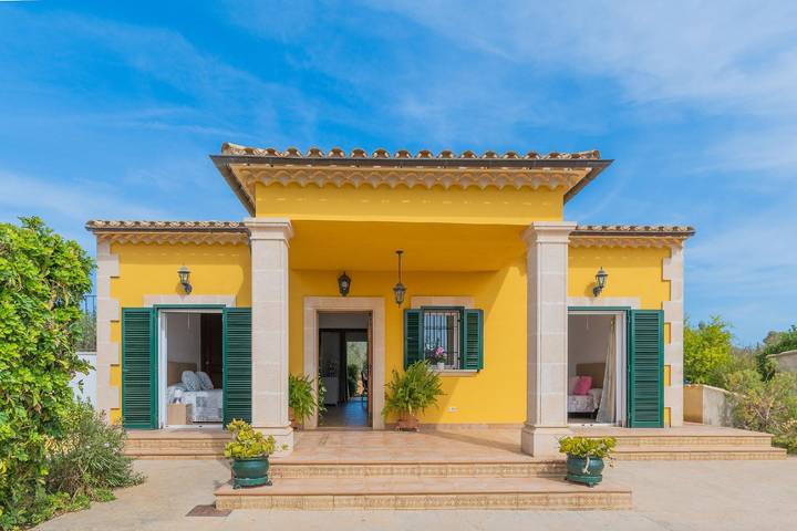 Maison de vacances pour 4 personnes, avec jardin à Búger