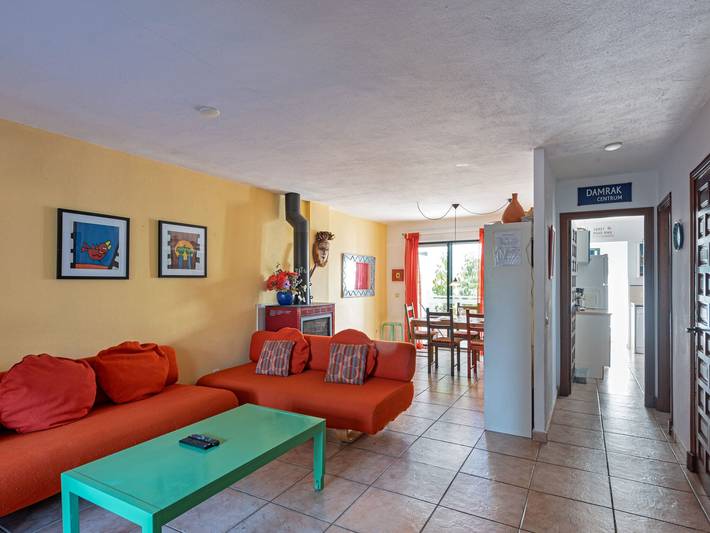 Casa de vacaciones para 8 personas, con Balcón y Terraza además de Piscina para niños y Piscina en Atlanterra