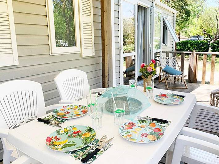 Camping pour 6 personnes, avec bassin pour enfant dans l' Aude - 3