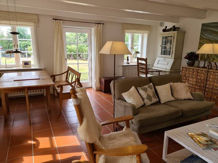 Ferienhaus mit Meerblick für 5 Personen, mit Terrasse und Sauna sowie Garten in Nieblum - 3