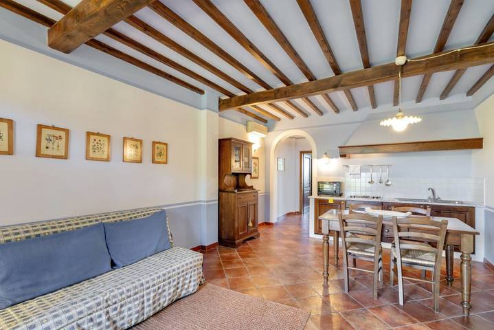 Ferienwohnung für 4 Personen, mit Balkon/Terrasse und Pool in San Gimignano - 3