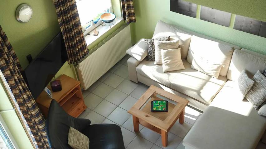 Bungalow für 7 Personen, mit Garten