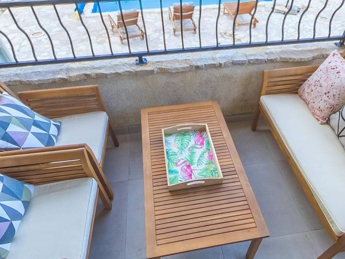 Ferienwohnung für 4 Personen, mit Pool und Balkon/Terrasse, mit Haustier in Razanac