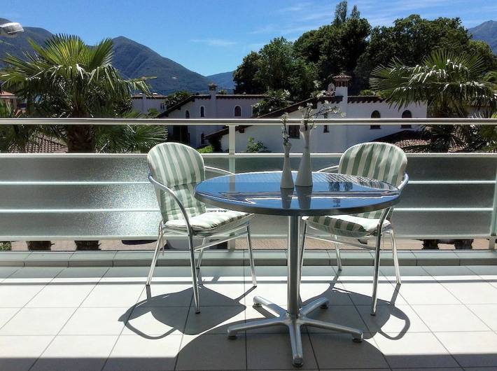 Appartement entier, Appartement de vacances pour 4 personnes avec piscine in Ascona, Alpes tessinoises