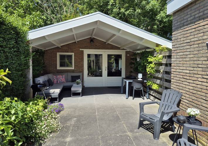 Studio für 2 Personen, mit Terrasse und Garten in Zoutelande