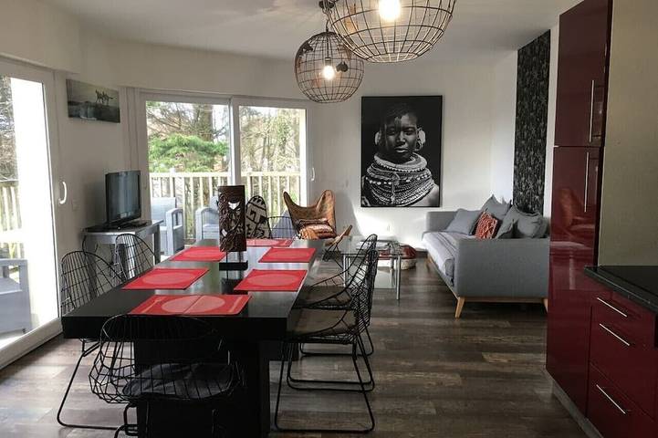 Appartement de vacances pour 6 personnes, avec sauna et balcon - 1