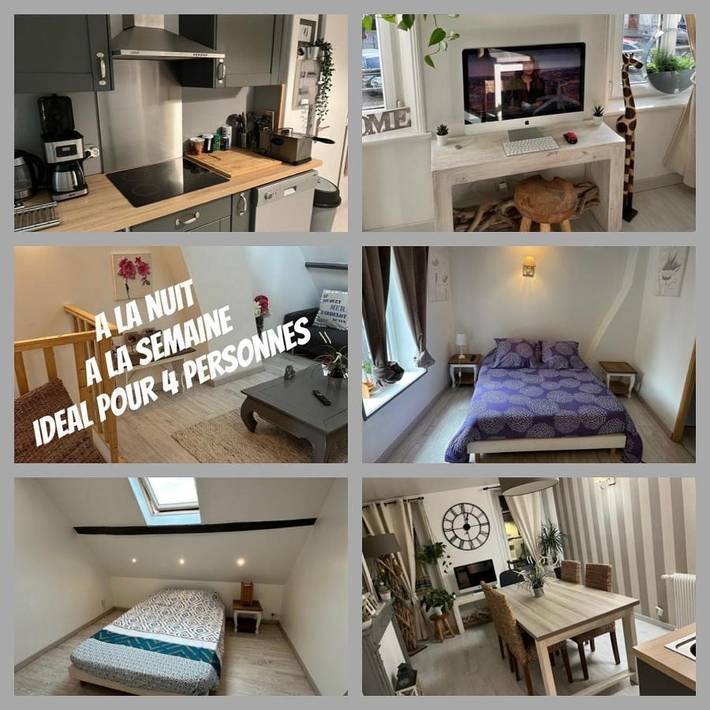 Location de vacances pour 4 personnes, avec Vue à Samer