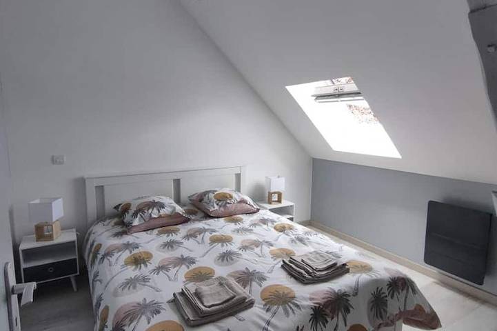 Gîte pour 4 personnes, avec piscine ainsi que terrasse et jardin à Prunay-Cassereau - 4