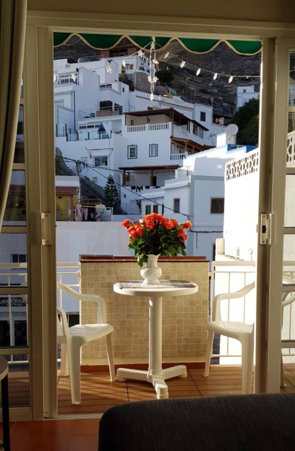 Geheel appartement, Vakantieappartement voor 3 personen met balkon/terras in Puerto de Mogan, Lomo Quiebre