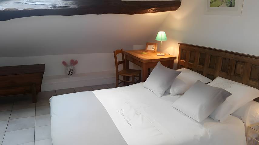 Chambre d’hôte pour 2 personnes, avec jardin