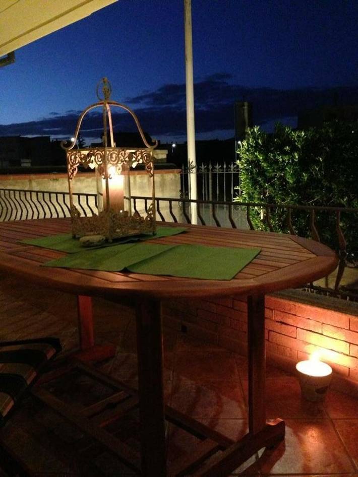 Chambre d’hôte pour 2 personnes, avec vue ainsi que jardin et balcon à Assemini