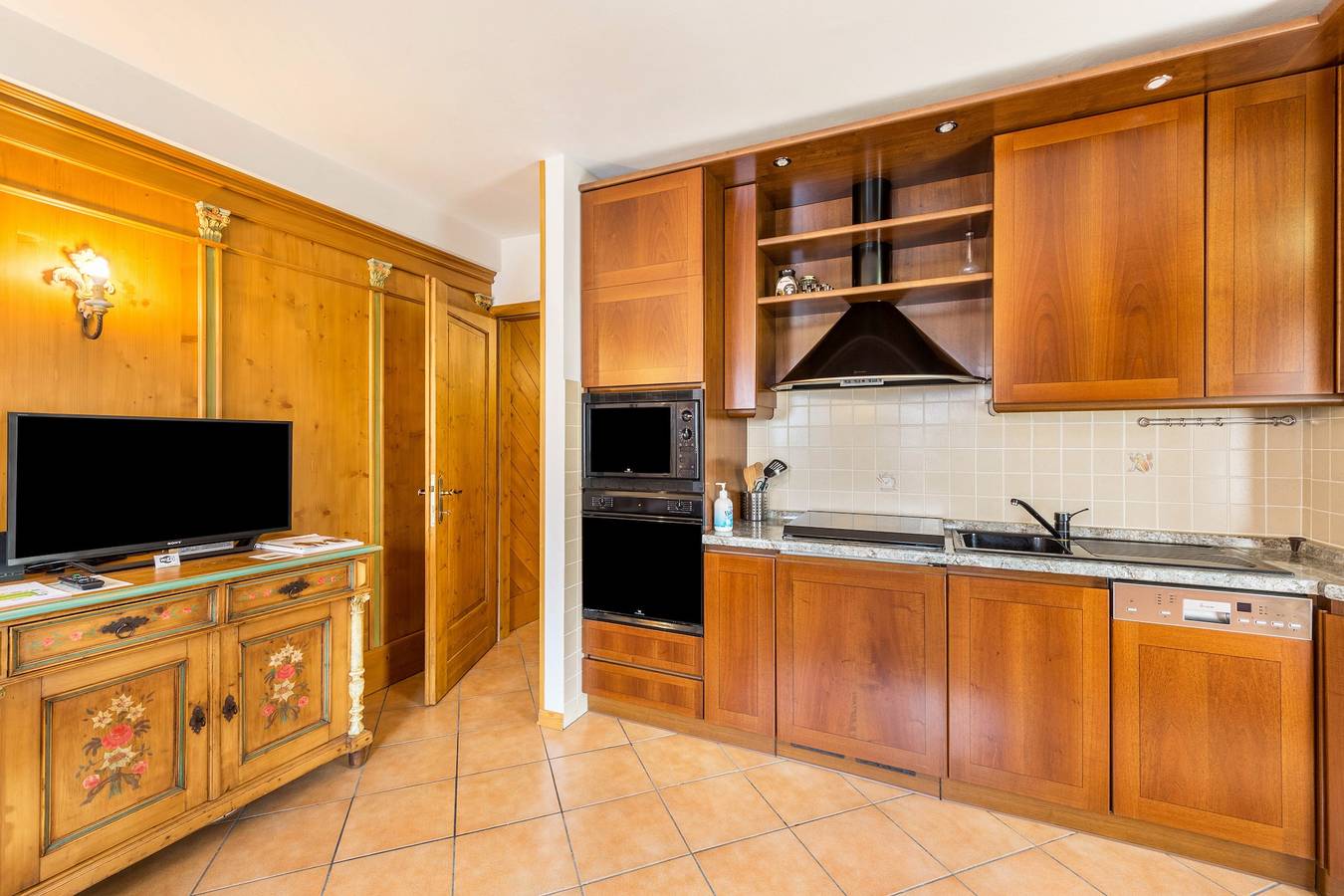 Ganze Wohnung, Ferienwohnung 'Casa Lita E Jay A Vinigo' mit Bergblick, privater Terrasse und Wlan in Vodo di Cadore, Östliche Dolomiten