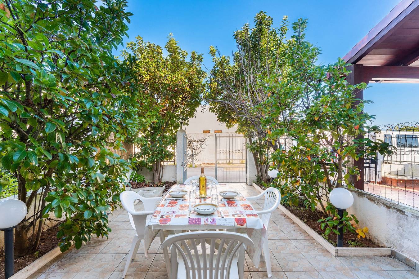 Villa 'Sabrina Con Piscina' con piscina condivisa, terrazza privata e aria condizionata in Scala di Furno, Porto Cesareo