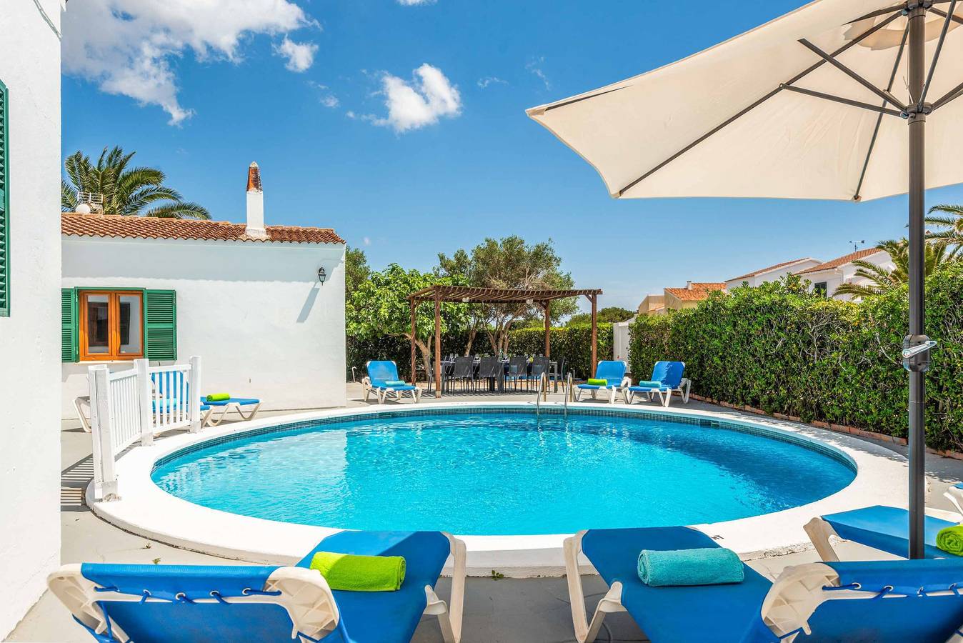 Chalet para 10 personas con terraza in Cala Blanes, Ciudadela