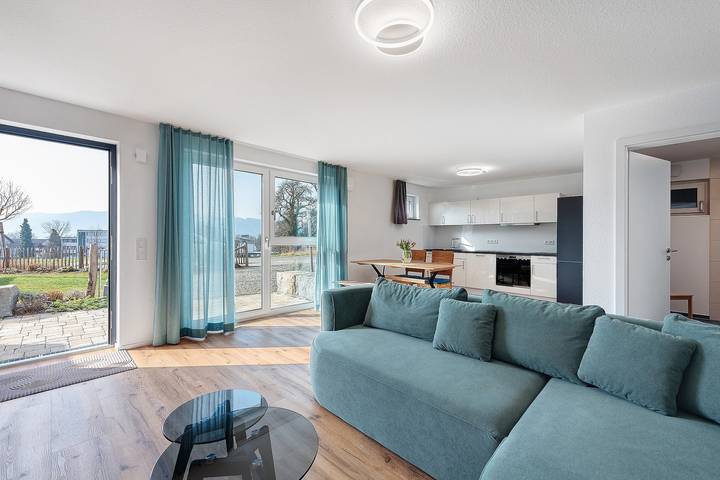 Ferienwohnung für 4 Personen, mit Garten