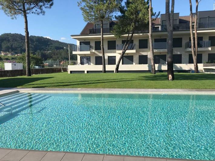 Casa de férias para 6 pessoas, com Terraço e Jardim e ainda Piscina and Vista em Sanxenxo