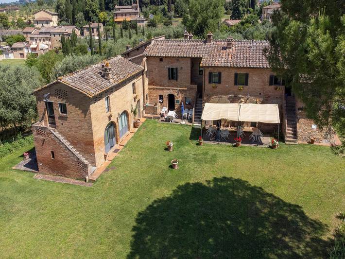 Ferienhaus für 3 Personen, mit Garten und Pool in Siena