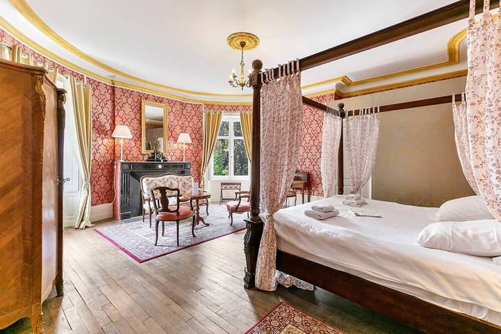 Château pour 28 personnes, avec jardin dans la Manche - 4