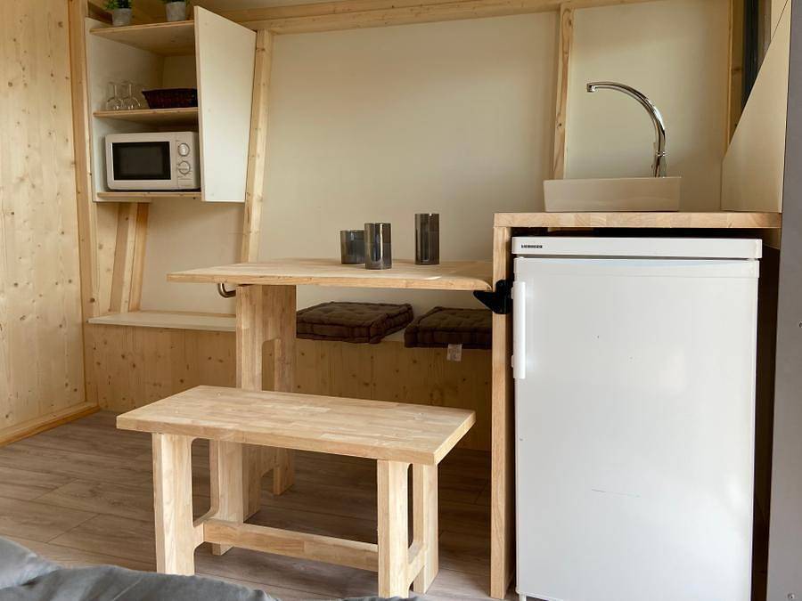 Camping Intercommunal de la Durance - Insolite 4 personnes - Caba'hutte in Cavaillon, Parc naturel régional du Luberon