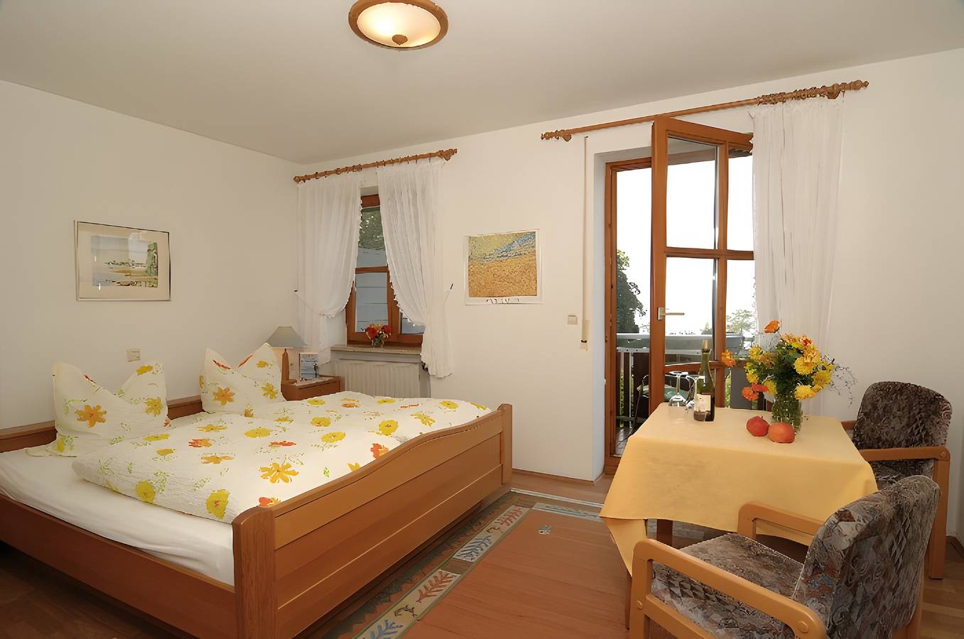'Doppelzimmer - Balkon Und Seeblick' mit Gemeinschaftsgarten, Balkon und Wi-Fi in Wasserburg (Bodensee), Bayerisch Schwaben