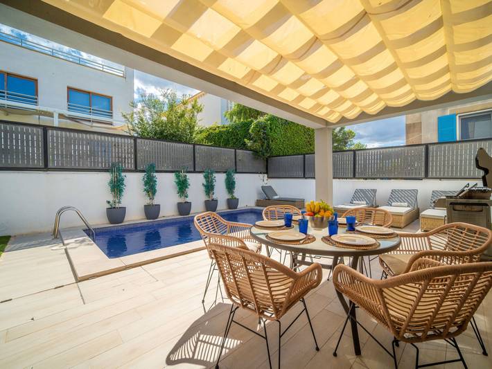 Ferienhaus für 6 Personen, mit Terrasse und Garten in Colònia de Sant Pere - 4