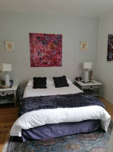 Chambre d’hôte pour 4 personnes, avec jardin à Mariac