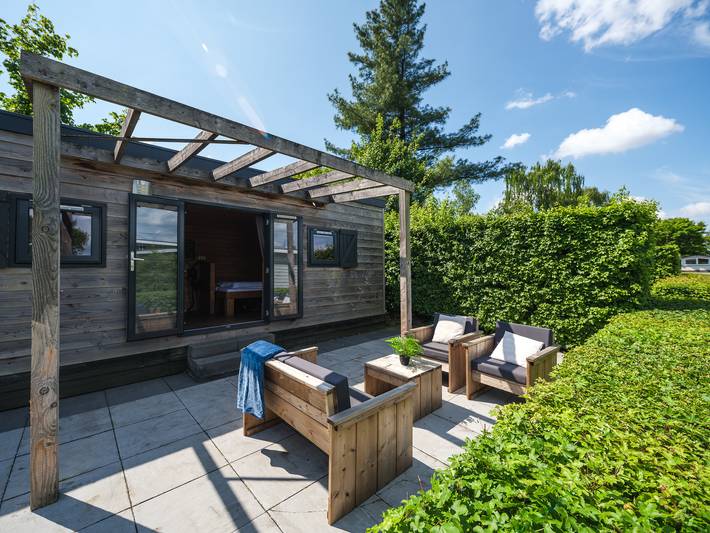 Vakantiepark voor 4 personen, met terras en balkon/terras in Twente