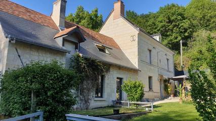 Cottage pour 7 personnes, avec vue et jardin, animaux acceptés à Rigny-Ussé