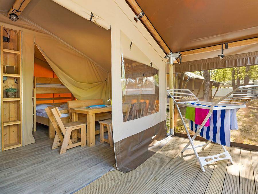 Camping Cikat - Safarizelt 5 personen - Safarizelt Lodge (5P) in Mali Lošinj, Lošinj