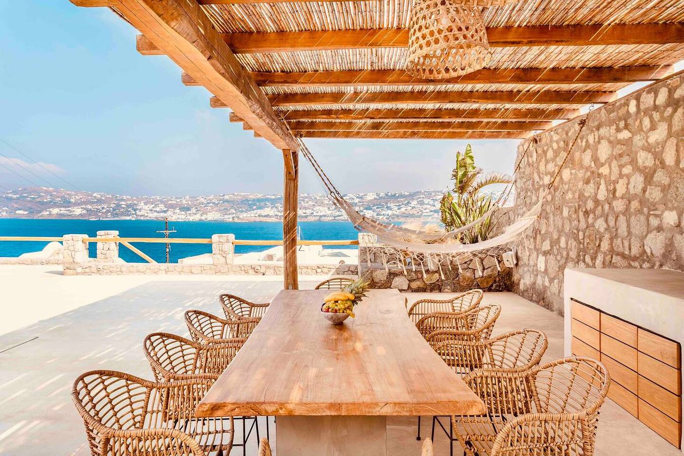 Villa 'The Blue Diamond' with Sea View, Wi-Fi and Air Conditioning in Mykonos