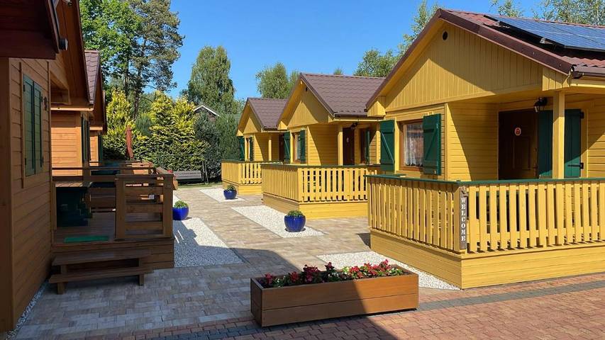 Ferienhaus für 5 Personen, mit Terrasse und Garten sowie Ausblick