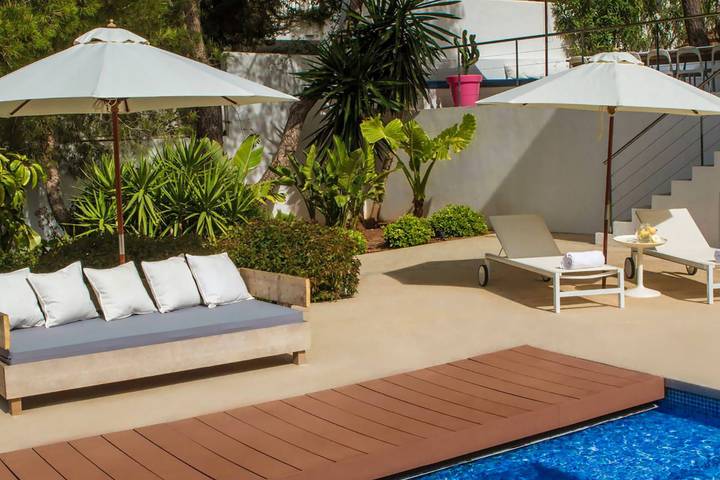 Chalet para 10 personas, con balcón y jardín en Ibiza - 4