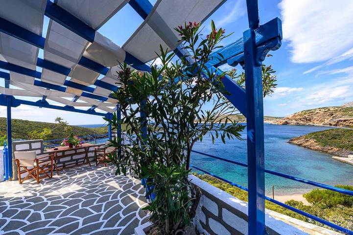 Vakantiehuis voor 4 personen, met Terras en Uitzicht in Samos