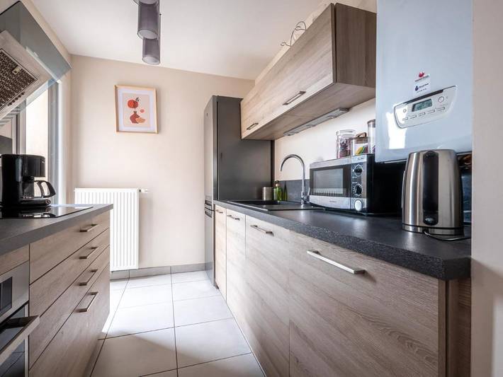 Gîte pour 4 personnes, avec balcon à Genas - 4