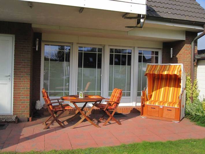 Ferienwohnung für 2 Personen, mit Terrasse und Garten in Friedrichskoog