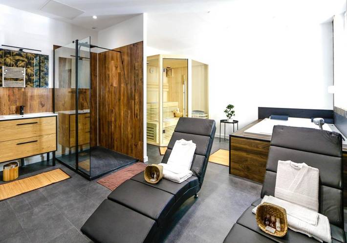 Appartement de vacances pour 2 personnes, avec sauna et jacuzzi