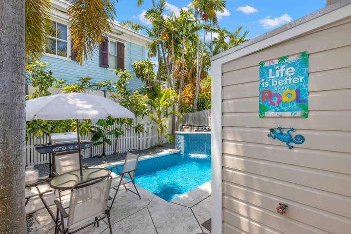 Gîte pour 4 personnes, avec terrasse ainsi que jardin et piscine, animaux acceptés à Key West - 3